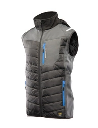 Kamizelka ocieplana bezrękawnik zimowy softshell SEVEN KINGS STAL TOPAZ 