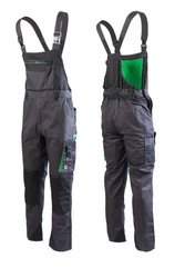 Spodnie robocze ogrodniczki SEVEN KINGS ONYX