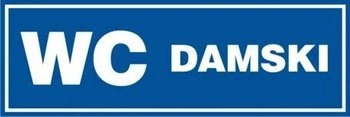 Znak - Wc damski 10 X 30