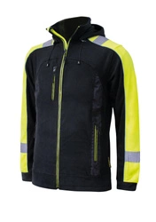 Bluza ostrzegawcza polar ochronny z pasami odblaskowymi CLASSWORK+K