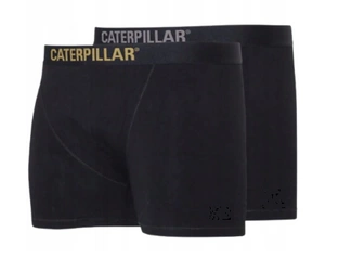 Bokserki męskie czarne Caterpillar CAT BASIC - 2 sztuki