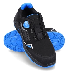 Półbuty robocze przewiewne z wiązaniem typu BOA lekkie i wygodne ESD AXENS