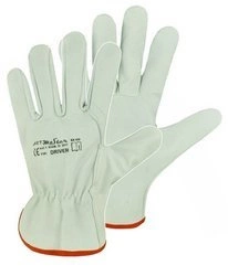 Rękawice skórzane całoskórzane rękawiczki miękkie DRIVER