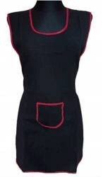 Fartuszek wiązany z kieszenią dla krawcowej