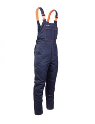 Spodnie zimowe spawalnicze ocieplane antystatyczne ogrodniczki PROFFLAM PROF5