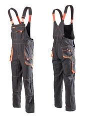 Spodnie ogrodniczki bawełna wygodne ochronne BRIXTON SPARK