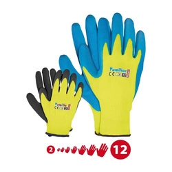 Rękawice robocze dla dzieci dziecięce i dorosłych FAMILIAR