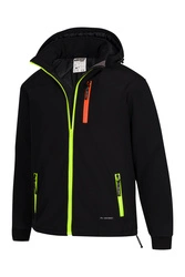 Kurtka zimowa ocieplana softshell pikowana REDBERG ACTIVE