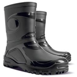 Buty gumowe kalosze damskie krótkie YOUNG 2 BLACK DEMAR