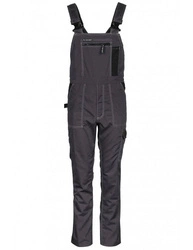 Spodnie ogrodniczki REDBERG SPEC szare