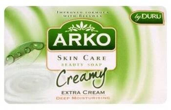 Mydło w kostce do rąk ARKO - 90g kremowe