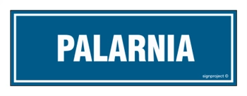 Znak - Palarnia - 10 x 30 cm