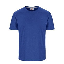 Koszulka krótki rękaw bawełna t-shirt CFT150 niebieski