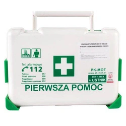 Apteczka pierwszej pomocy wyposażona walizka przenośna BD