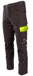 Spodnie do pasa ocieplane softshell zimowe wodoodporne SEVEN KINGS RIVAL 