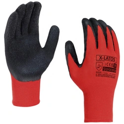Rękawice robocze lateksowe wytrzymałe X-LATOS