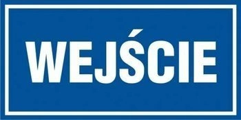 Znak - Wejście 10 X  20