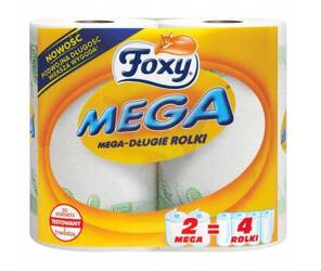Ręczniki papierowe kuchenne MEGA FOXY 2 sztuki